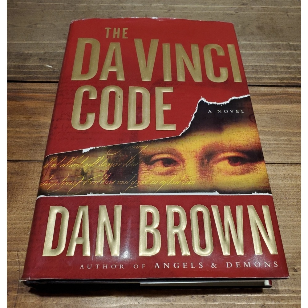 The Davinci Code Dan Brown Hbk Tobert Langdon Vg